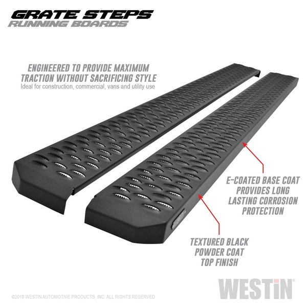 Westin Grate Steps Running Boards 27-74725